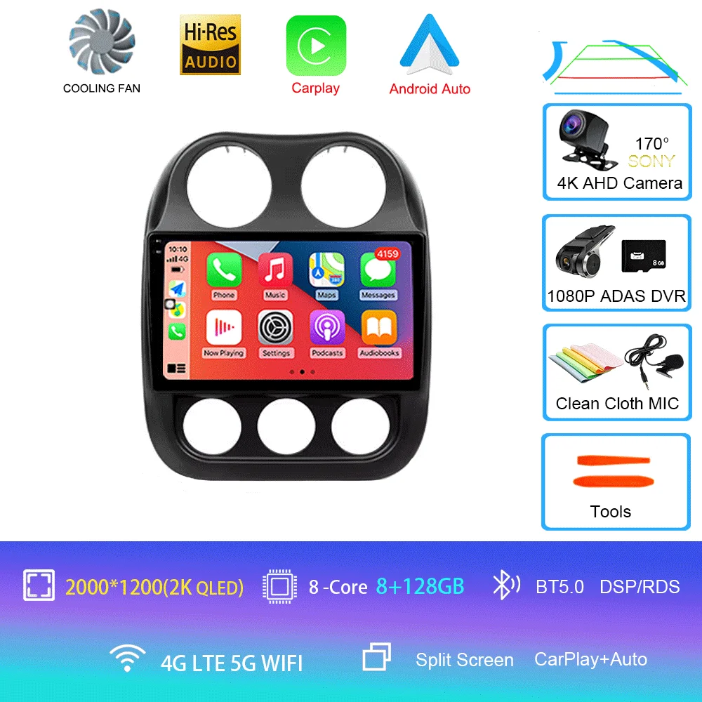 Variant: 8G 128G AHD DVR 2K