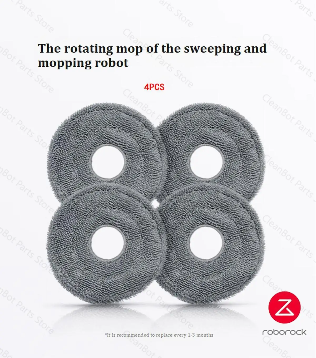 Original Roborock Qrevo Curv 2 Pro Vacuum Cleaner Accessories Filter, Side/Main Brush, Mop, Dust Bag & Main Brush Cover Optional