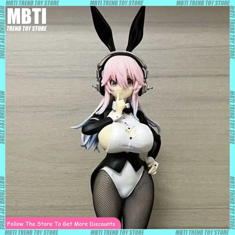 

Supersonico 31cm Bunny Girl Figure in Silk Stockings Model Statue for Boys Desktop Decoration Ornament Collectible Toys Gift