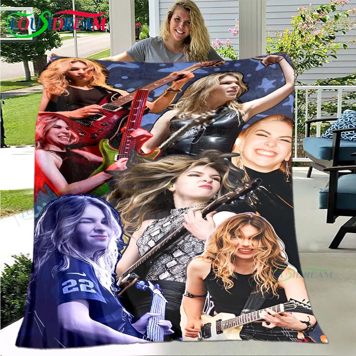 Mexican Pop Rock Band The W-Warning Four Seasons Blanket Sofa Cover Travel Bed Plush Blanket Travel Office Break Blanket Gift