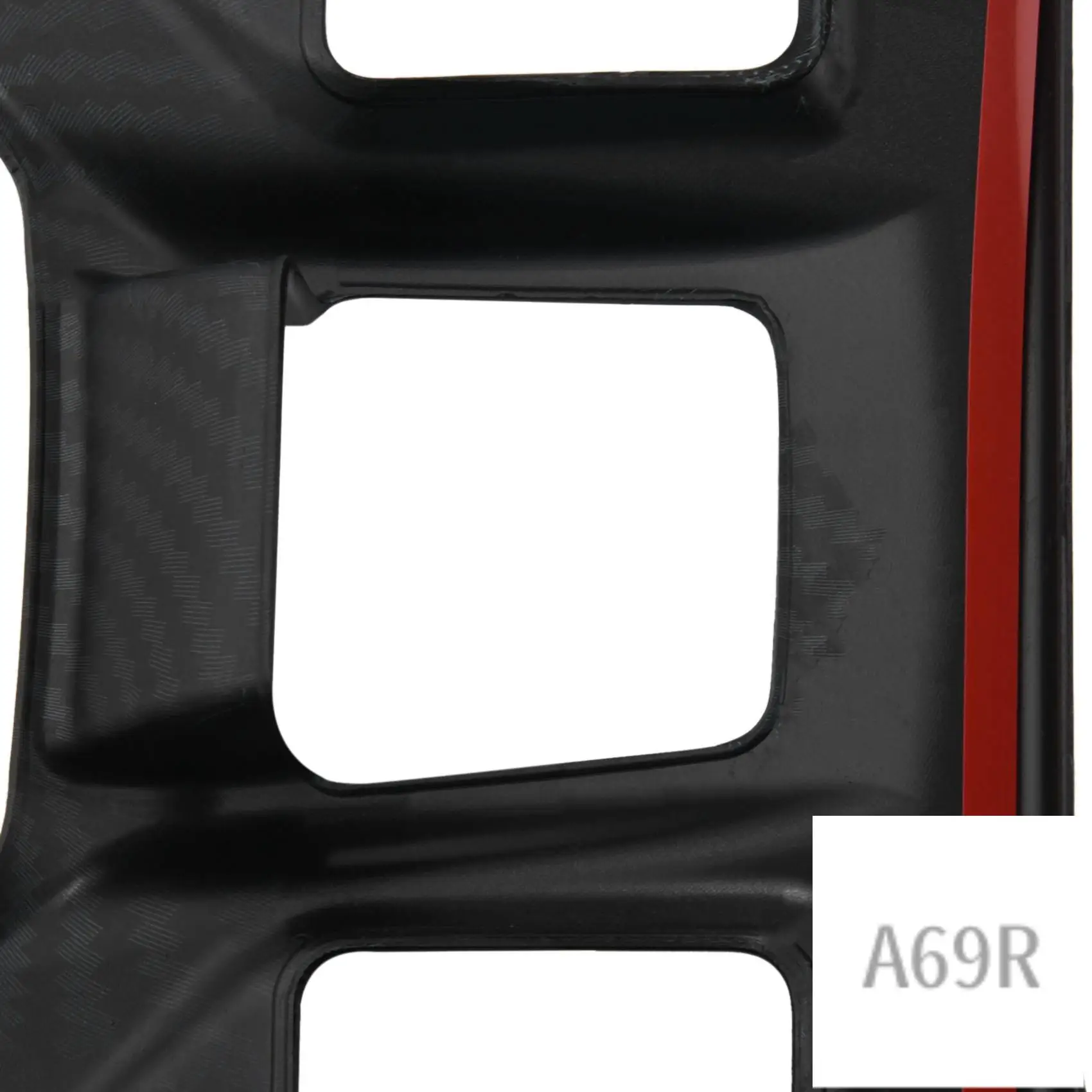 

A69R-For Subaru Xv 2017-2018 Carbon Fiber Color Abs Interior Gear Shift Box Panel Overlay Cover Trim Interior Dashboard Accessor
