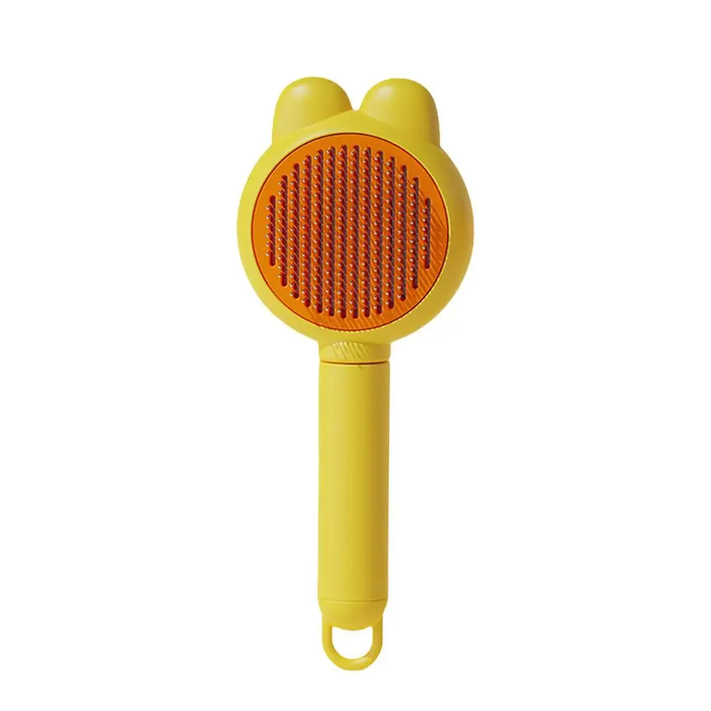 Self Cleaning Pet Brush Comb Pet Grooming Hair Remover Pet Hair Combs Grooming Dog Supplies Brush Brush Floating G9u3