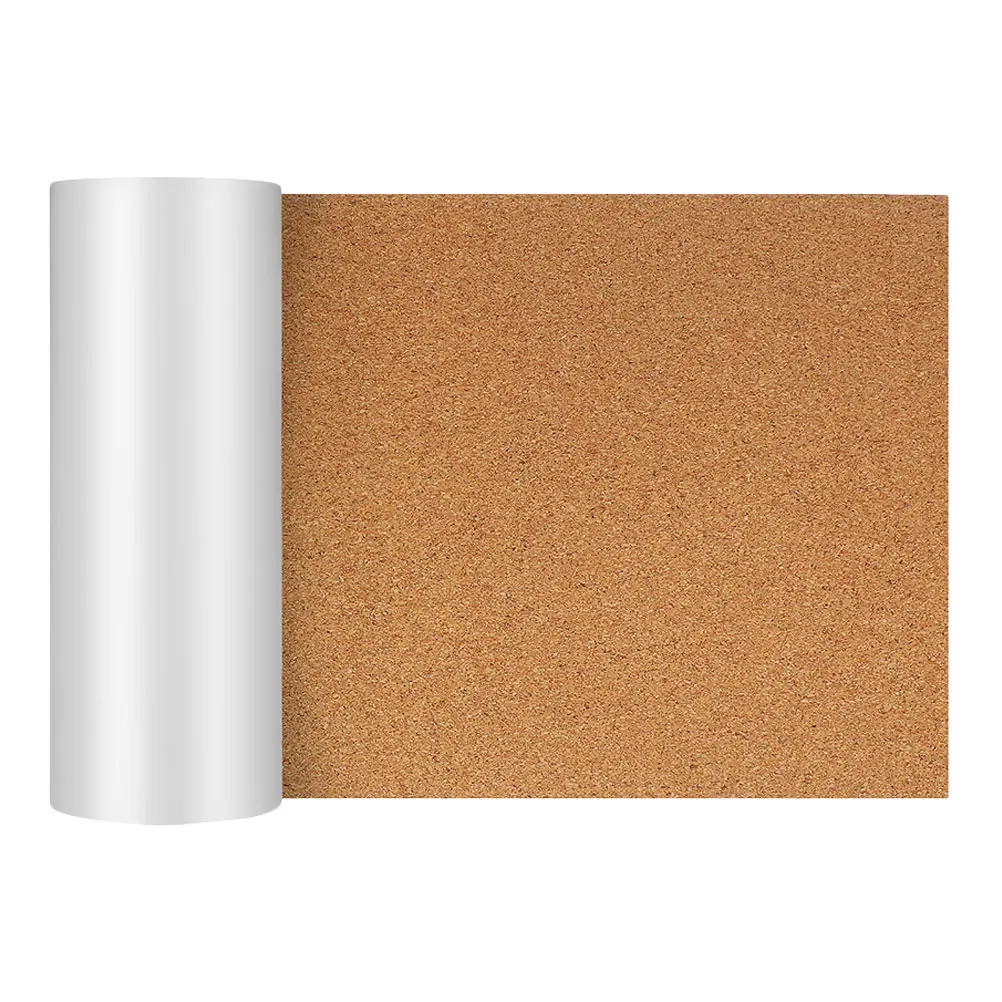 

Peel and Stick Cork Roll 1mm Thick DIY Wall Decor Bulletin Board Memo Pad 600x300x2mm Noise Reduction Cute Cork Board