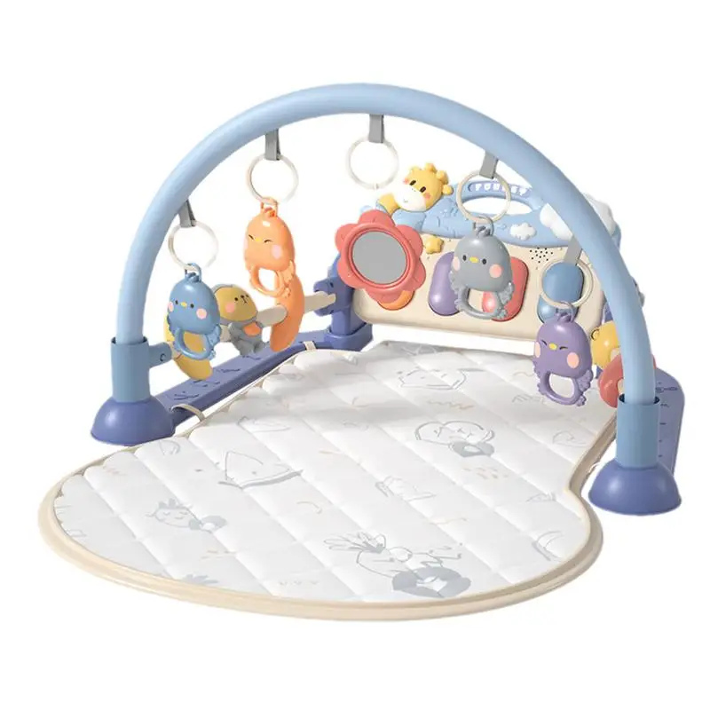 

Baby Activity Gym Rack Early Education 0-36 Months Toy Gifts Musical Newborns Piano Keyboard Crawling Blanket Pedal Play Mat