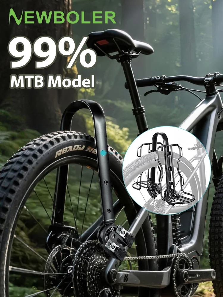 AliExpress NONE Adjustable Aluminum Alloy Bicycle Luggage Carrier Gravel Bike Universal Bike Rear Shelf Front Fork Shelf Bag For Bikepacking