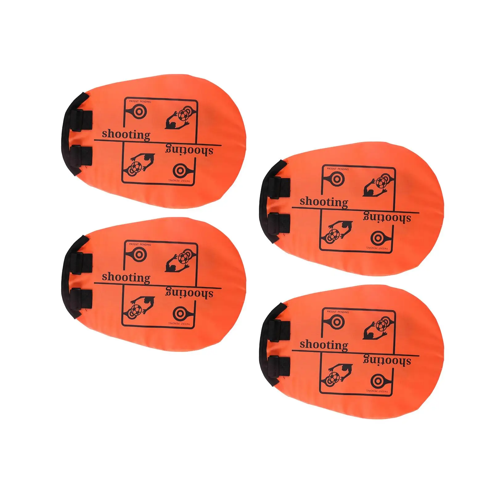 Soccer Goal Target for Shooting Practice Wear Resistant Fabric Free Kick Trainer Easy Attach Detach