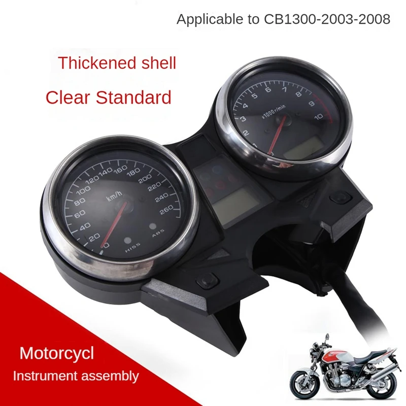 Motorcycle ABS Speedometer Tachometer Meter Instrument Gauge Replacement Parts Fit For HONDA CB1300 2003-2008