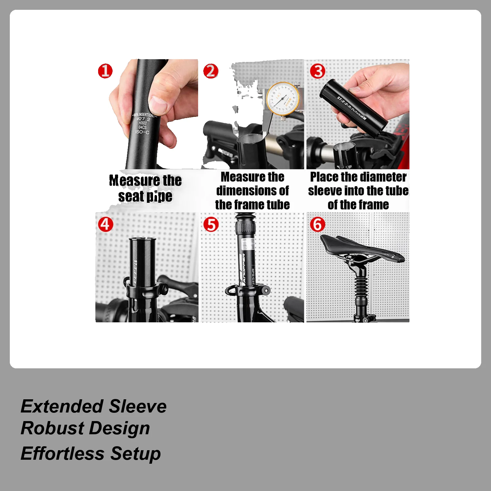 

Адаптер для велосипедной подседельной трубы, переходная втулка для подседельного штыря, длина 100 мм, адаптер для подседельной трубы, переходная втулка, прокладка для подседельного штыря