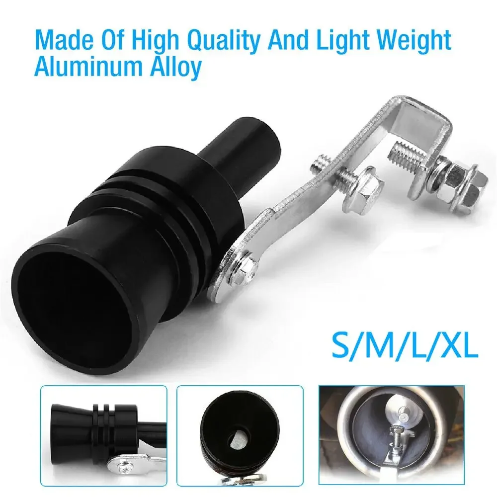 Universal Turbo Whistle Exhaust Muffler - Loud Turbo Sound Simulator Pipe for Car Styling, Performance Upgrade,Easy Installation