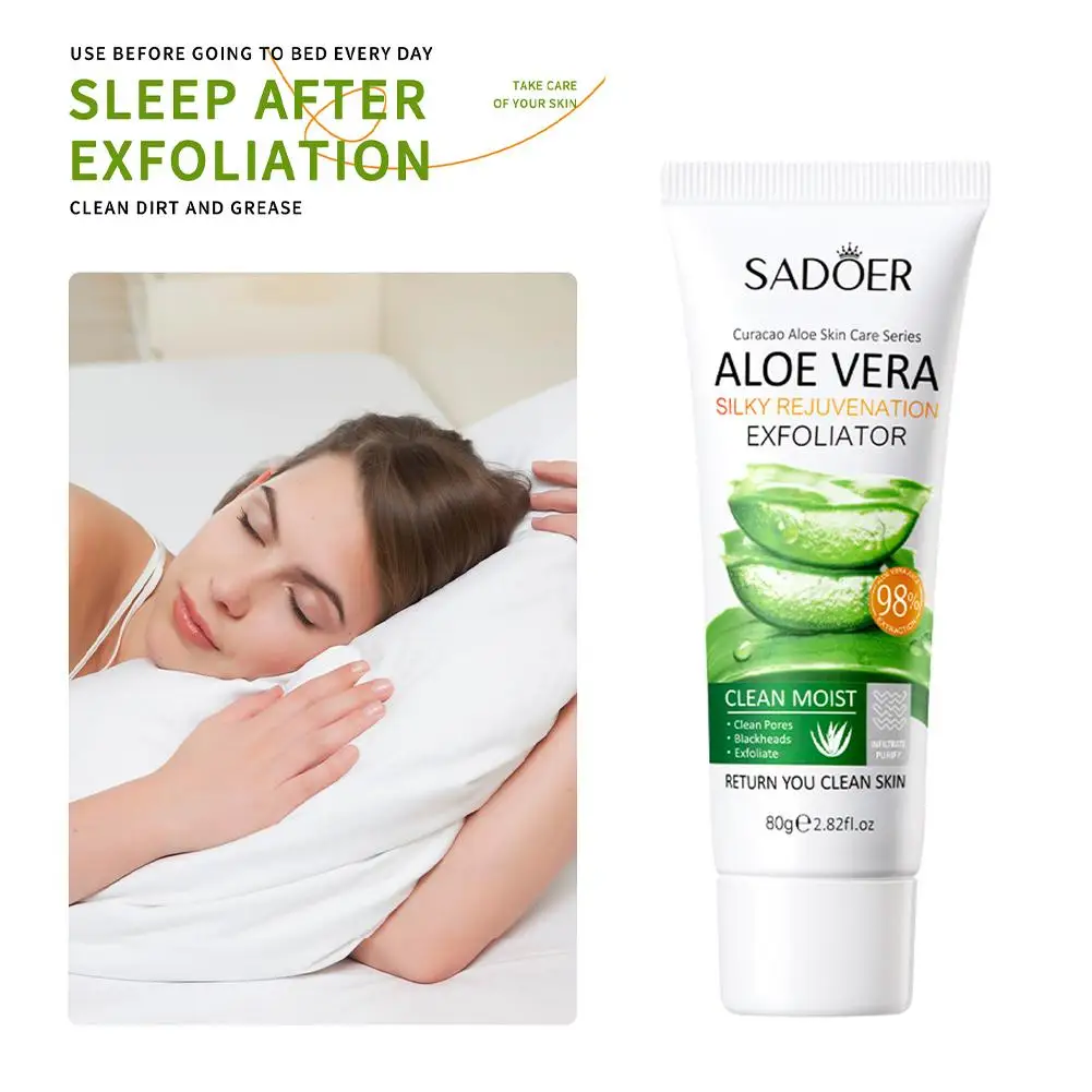 فرك تقشير الصبار ، تجديد البشرة الحريرية-لون الحدود ، ترطيب البشرة ، ترطيب البشرة ، L5e0 ، 60 ~