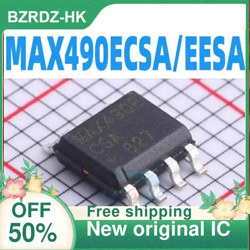 5 قطعة MAX490ECSA/MAX490EESA SOP8 جديد الأصلي IC