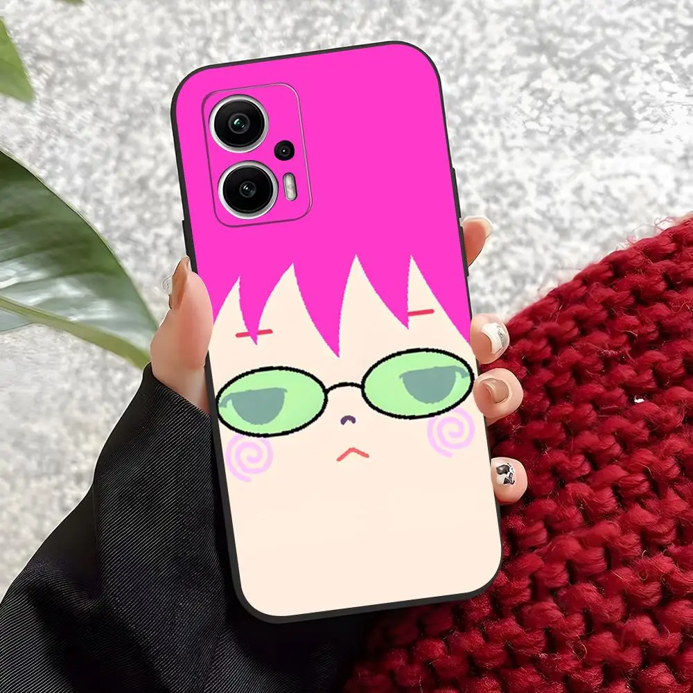 D-Disastrous Life Of S-Saiki Handyhülle Silikonhülle für Redmi Note 15 A7 Xiaomi 17 Ultra 15 14 Pro Plus 4G 5G
