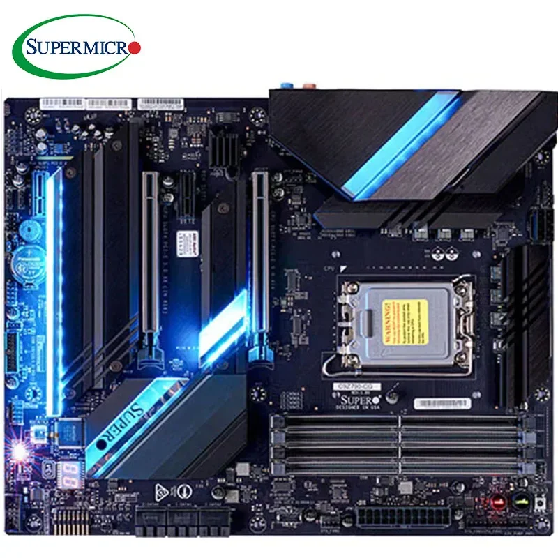 Supermicro C9Z790-CG FOR Motherboards 13th generation LAG-1700 PIN Z790 DDR4-4400MHZ Procesor  Tested well bofore shipping