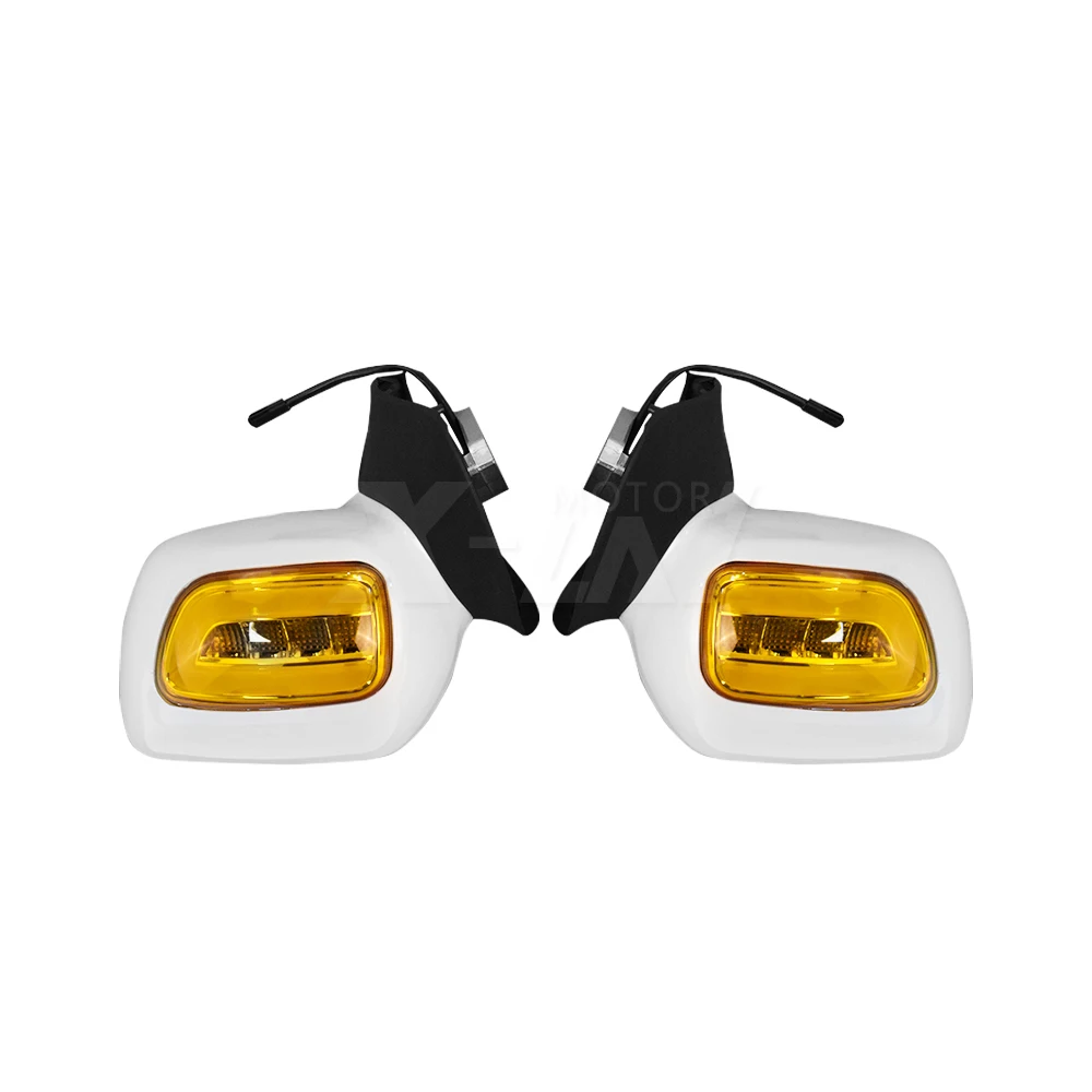 For Honda Gold Wing GL1800 F6B 2013-2017 GoldWing 1800 Motorcycle Rearview Mirror With LED Turn Signals Rear View (Smoke Lens)