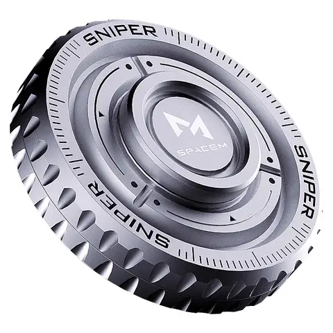 EDC Metal Pushing Card Hand Spinner Toys pour adultes, Creative Anti-Stress Fidget Toys, 3 en 1, Nouveau, souligné, Charleroi, 2024