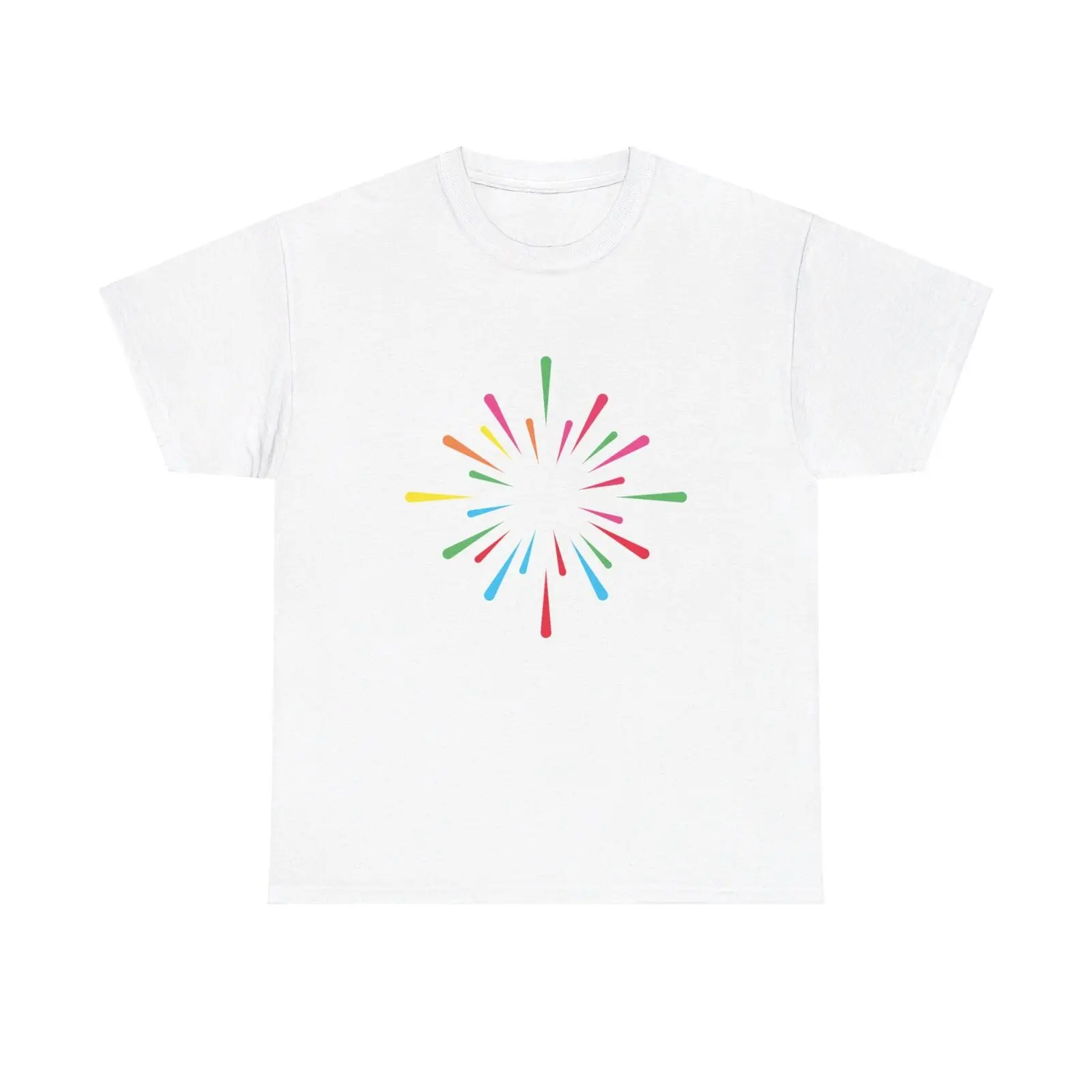 Celebration Firework T-Shirt - cool cute colorful vibrant trendy popular minimal