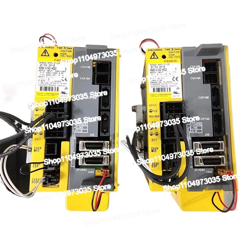 

A06B-6130/6160-H002 H003 H004 Fanuc Четырехосный драйвер + двигатель + четырехосный провод