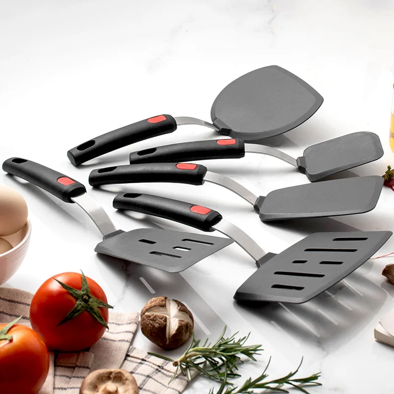 Utensilio de Cocina de Silicona, Espátula Teppanyaki Antiadherente, Espátula de Silicona para Panqueques, Omelette, Tamagoyaki, Herramienta de Cocina
