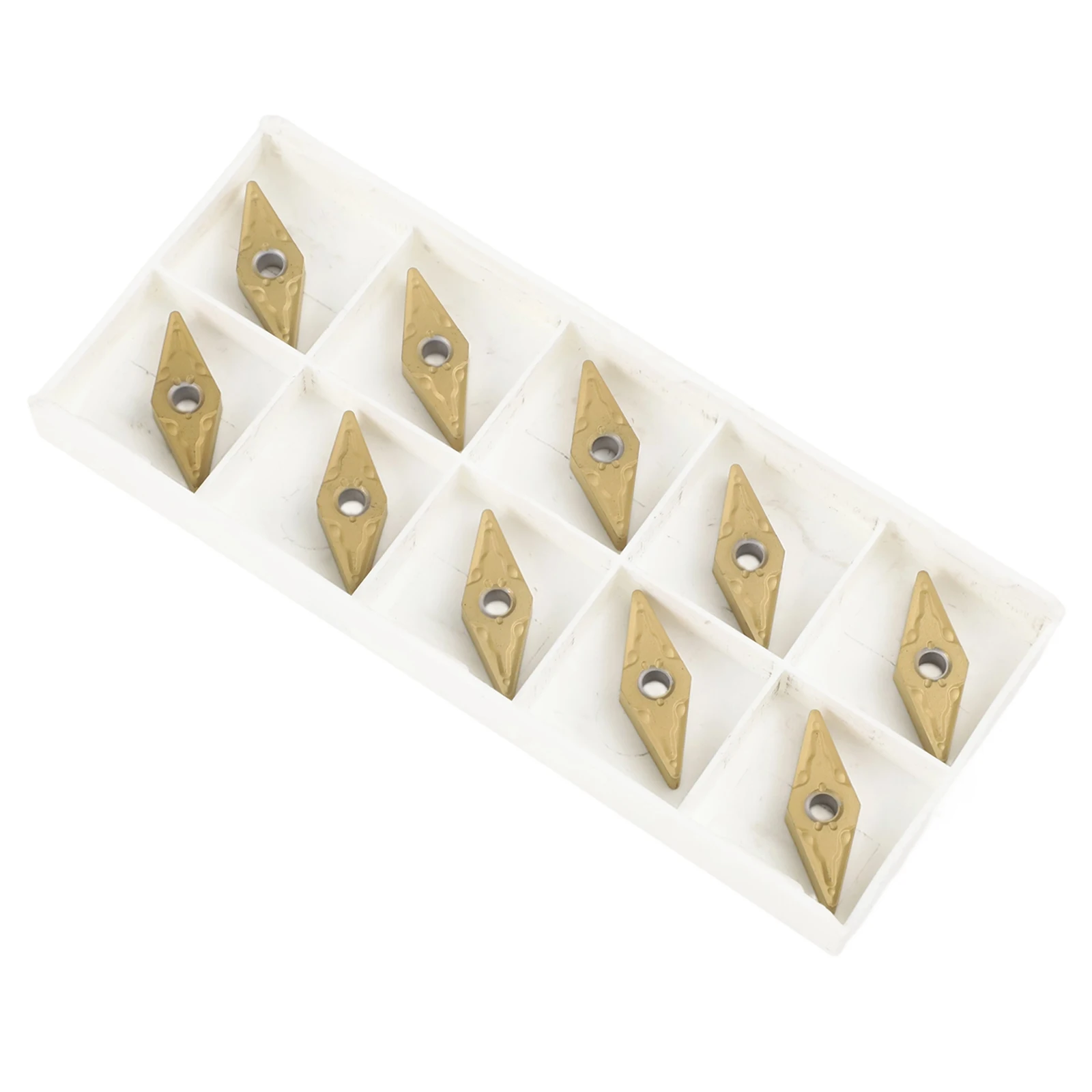 

10 Pack of VNMG332MA Indexable Carbide Inserts for Turning Cutter VNMG160408 Provides Significant Speed Advantage