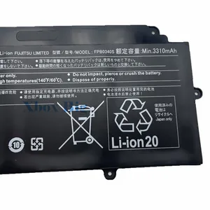 14.4V 50WH 3310MAH FPB0340S Batterie für Fujitsu FPCBP536 Rettungsbuch U937 U939 U939X CP 737634 -01 12 Hauptumsatzbatterien Fujitsu - №2