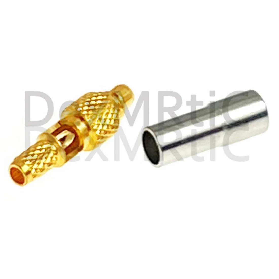 1pc New MMCX Male Plug RF Coax Connector Crimp for  RG316 RG174 LMR100 Cable Straight  Goldplated New Wholesale