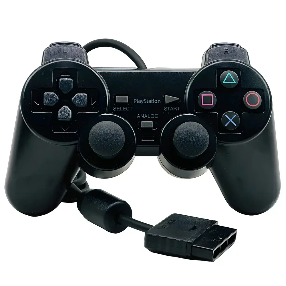 

Controller Gamepad Dual Vibration Joystick for PS2 Console Joypad USB PC Game Controle with Logo and Box