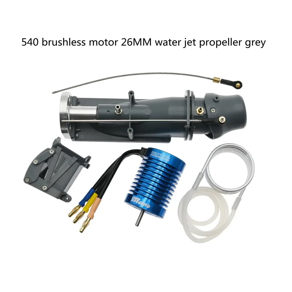 Water Jet Thruster Power Sprayer Pump Water Jet Pump and Water Cooling Jacket 3650 Brushless Motor for RC Jet Boat Upgrade Parts