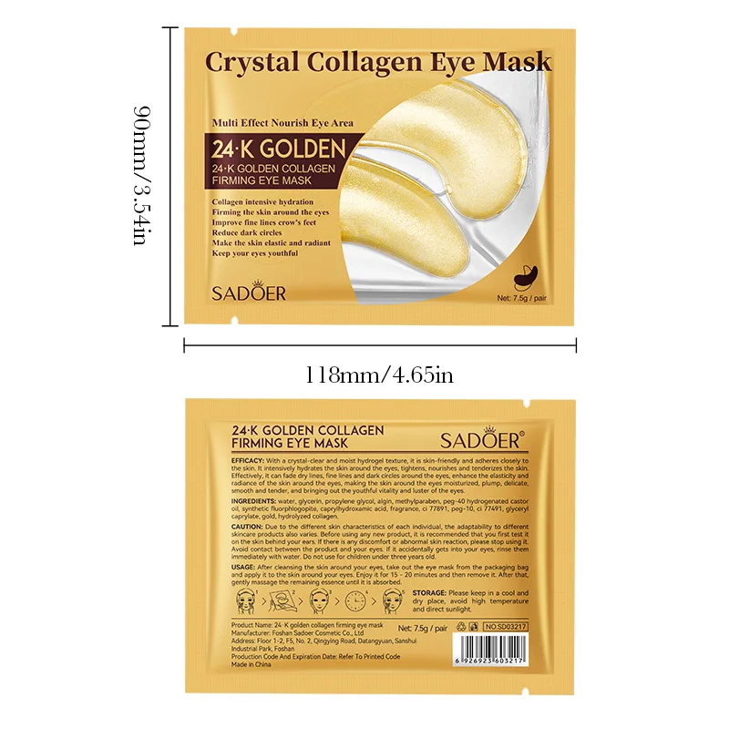 Gold Collagen Crystal Eye Mask Review 2025: Is It Worth Buying? 3