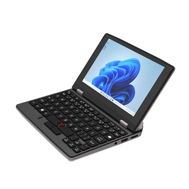7 "Touch IPS Screen Palm Laptop Fanless Mini Computer Intel N4000 12GB DDR4 Office Ultrabook Notebook 2.0MP Win 11mini PC