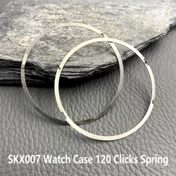 Mod SKX Bezel Click Spring SKX Case Spare Parts Fits for SKX007 SKX173 SKA35 Watch Case 120 Clicks Unidirectional Bezel Spring