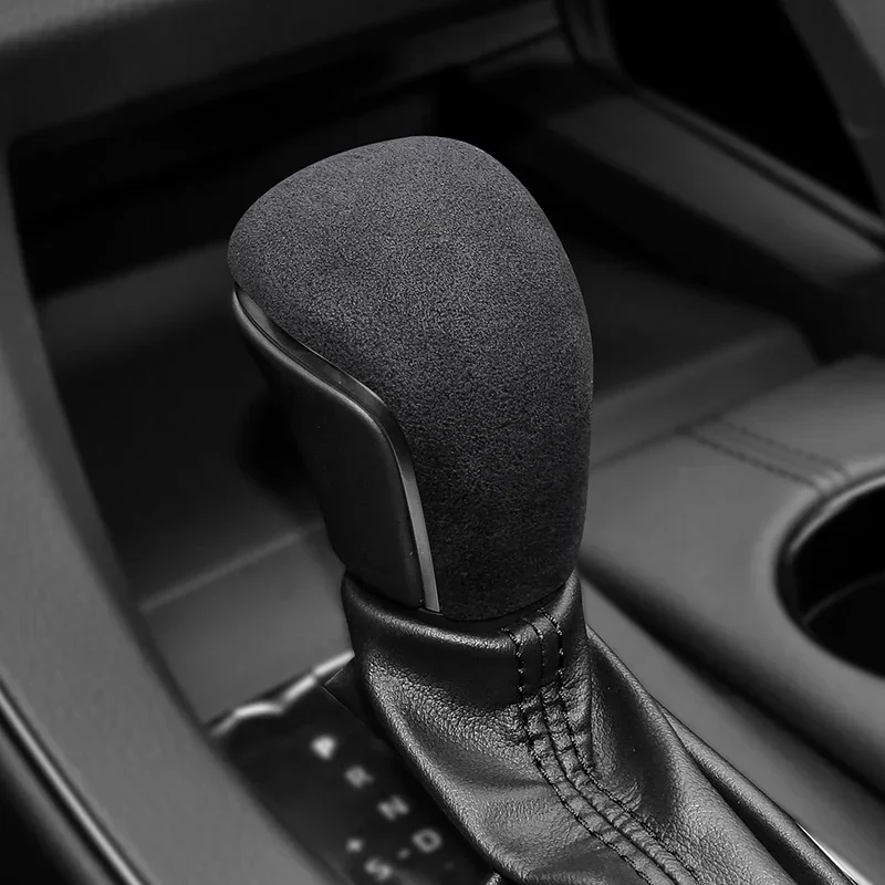 

For Toyota Camry,Avalon 2019 2020 2021 2022 Adhesive Sheath Shell Suede Gear Stick Shift Shifter Cover