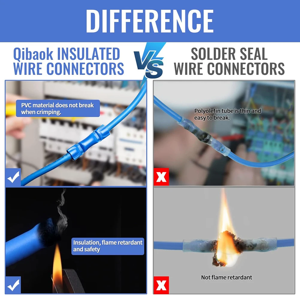 280 Uds terminales enrollados de terminales de anillo Kit surtido surtido de terminales de pala de engarzado macho hembra terminales aislados macho hembra