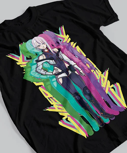 

Camiseta unisex Lucy Cotton anime T-shirt