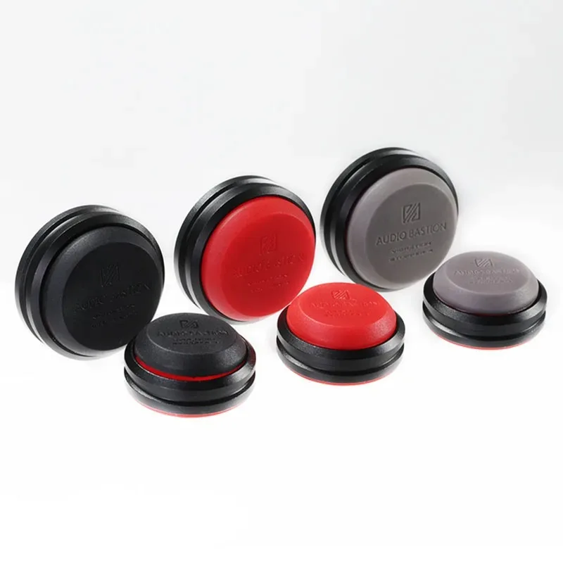 Audio Speaker Preamp DAC Laptop Anti-shock HiFi Absorber Silica Gel Foot Nail Feet Pads Absorption Shock Pad T0252 4pcs