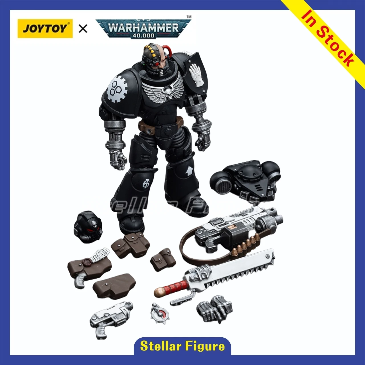 

【SF】JOYTOY 1/18 Action Adeptuslron Hands Intercessors Brother Lgnar Модель игрушки Подарки Коллекция украшений
