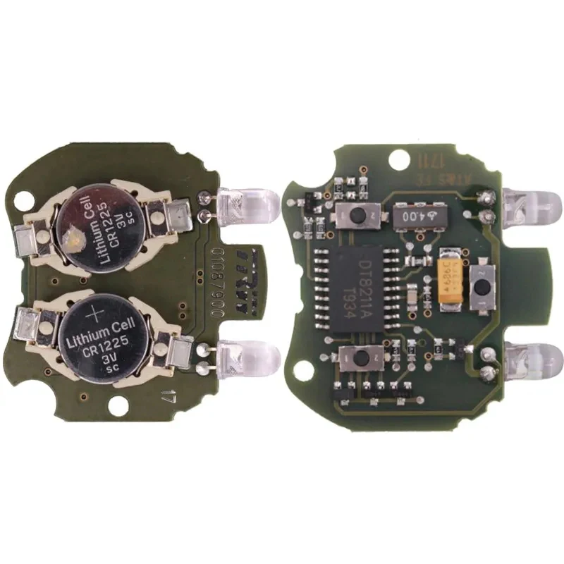 KEYECU مع 2 أضواء الأشعة تحت الحمراء 3 أزرار 433 ميجا هرتز لمرسيدس بنز سمارت فورتو فورفور رودستر سيتي باشن مفتاح بعيد تلقائي فوب #5
