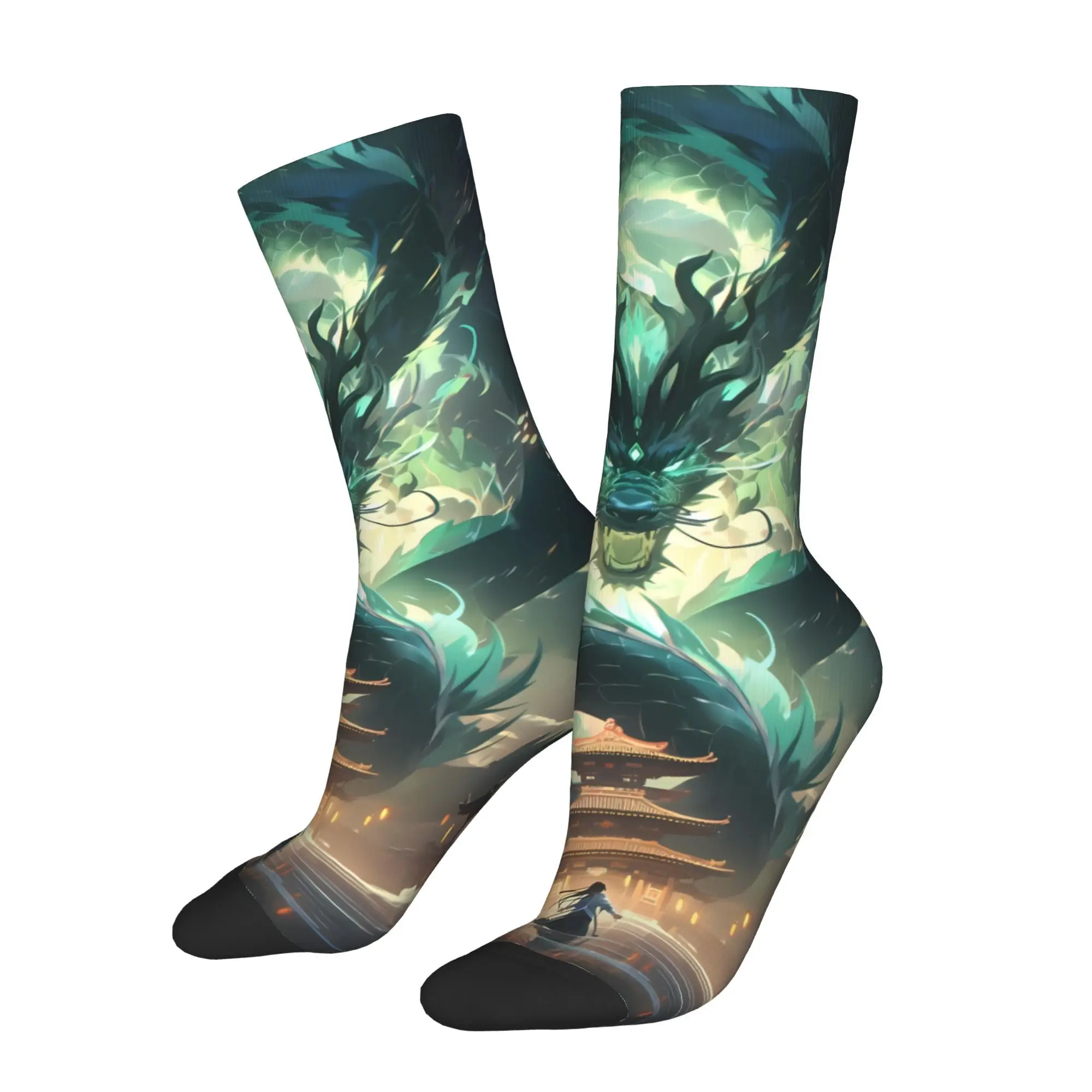 

Мужские носки Dragon God Legend Creature, новинка весны, лета, осени и зимы, чулки