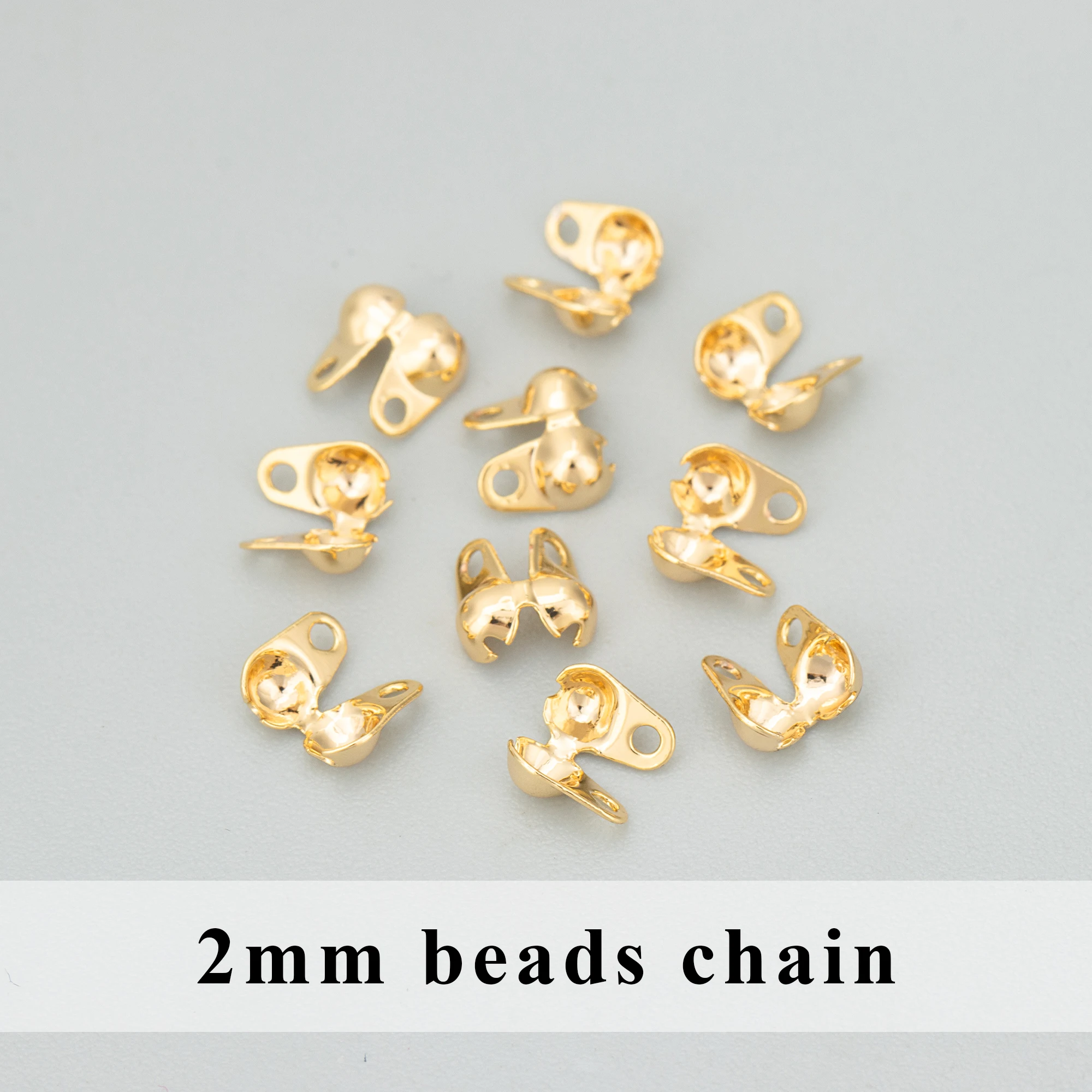 GUFEATHER MF25,jewelry accessories,18k gold rhodium plated,copper,nickel free,connect,bead chain buckle,jewelry making,20pcs/lot