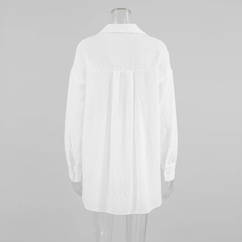 Conjunto informal de algodón de dos piezas para mujer, Blusa de manga larga con cuello vuelto, pantalones cortos de cintura elástica, traje de calle, conjuntos sueltos de 2 piezas