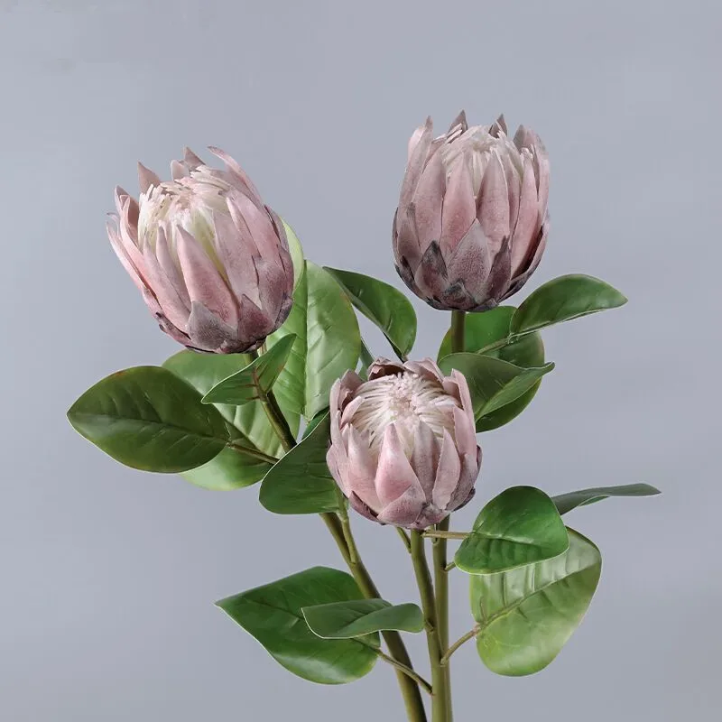 

Protea Cynaroides Princess Artificial Flower, Wedding Party Event, Shopwindow Hotel Table Decoration Gift, Big 67cm