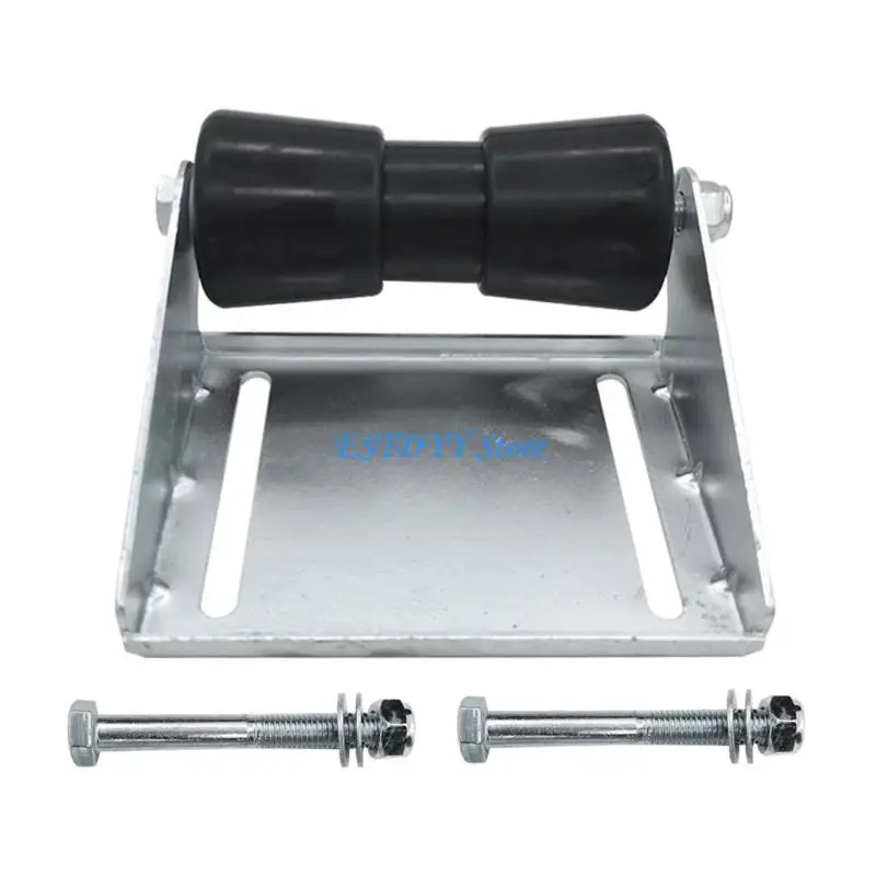 

G6DE Industrial Strengths Trailer Roller Brackets 6 Reinforced Gussets Smooth Loading