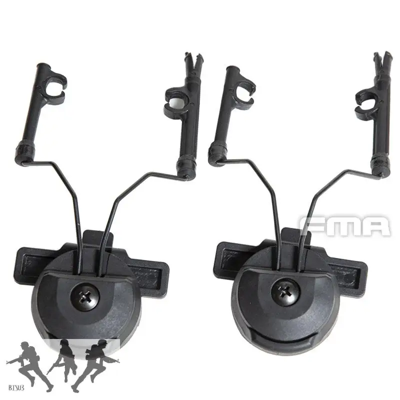 FMA Tactical Wendy Capacete, Team Headset, Fivela Suporte, Adaptador de trilho, Airsoft, Caça Acessórios, EX 3.0, TW