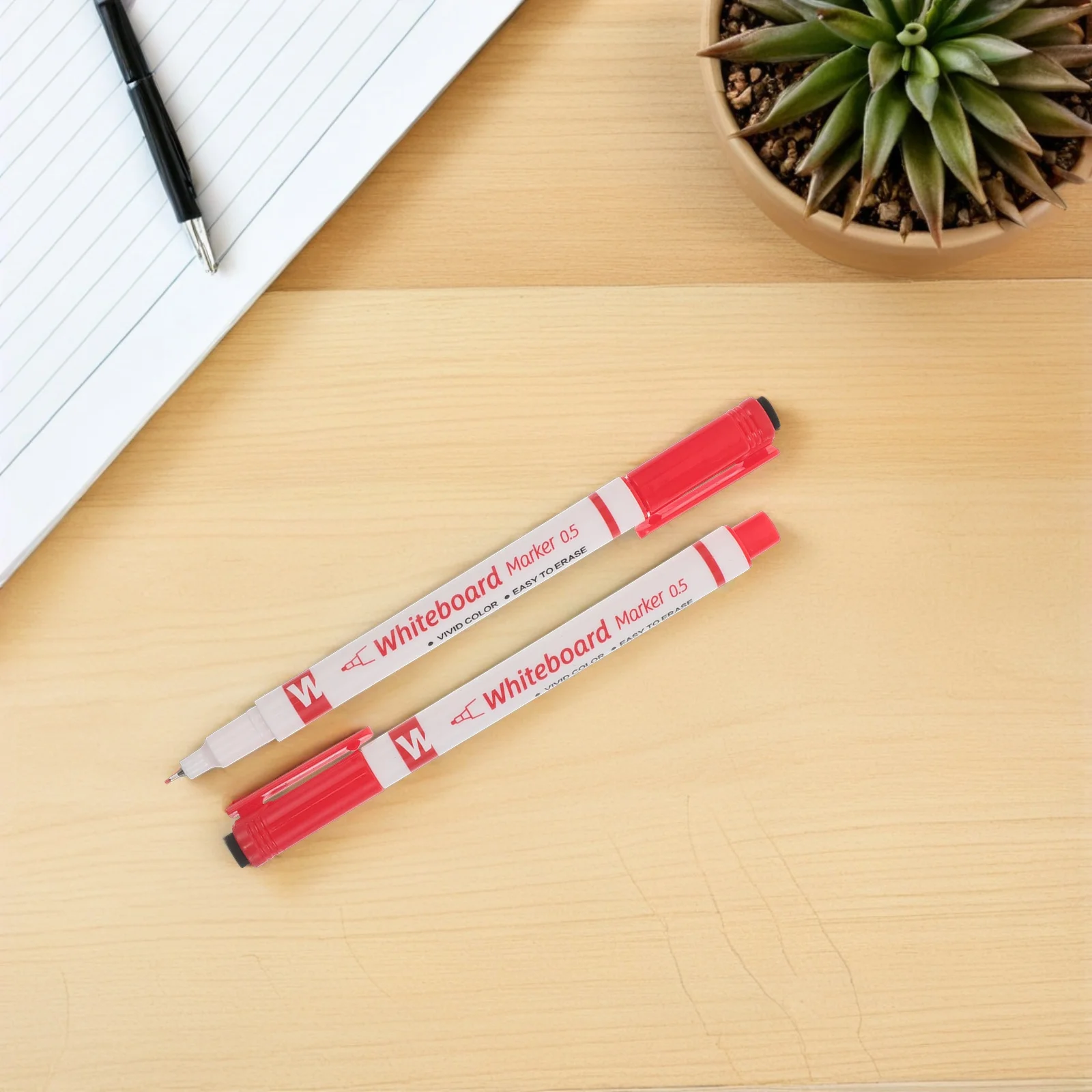 

20Pcs Reusable Dry Erase Markers Ultra-Fine 0.5mm Tip Washable Colored Pens for Whiteboard Classroom Office Art Use