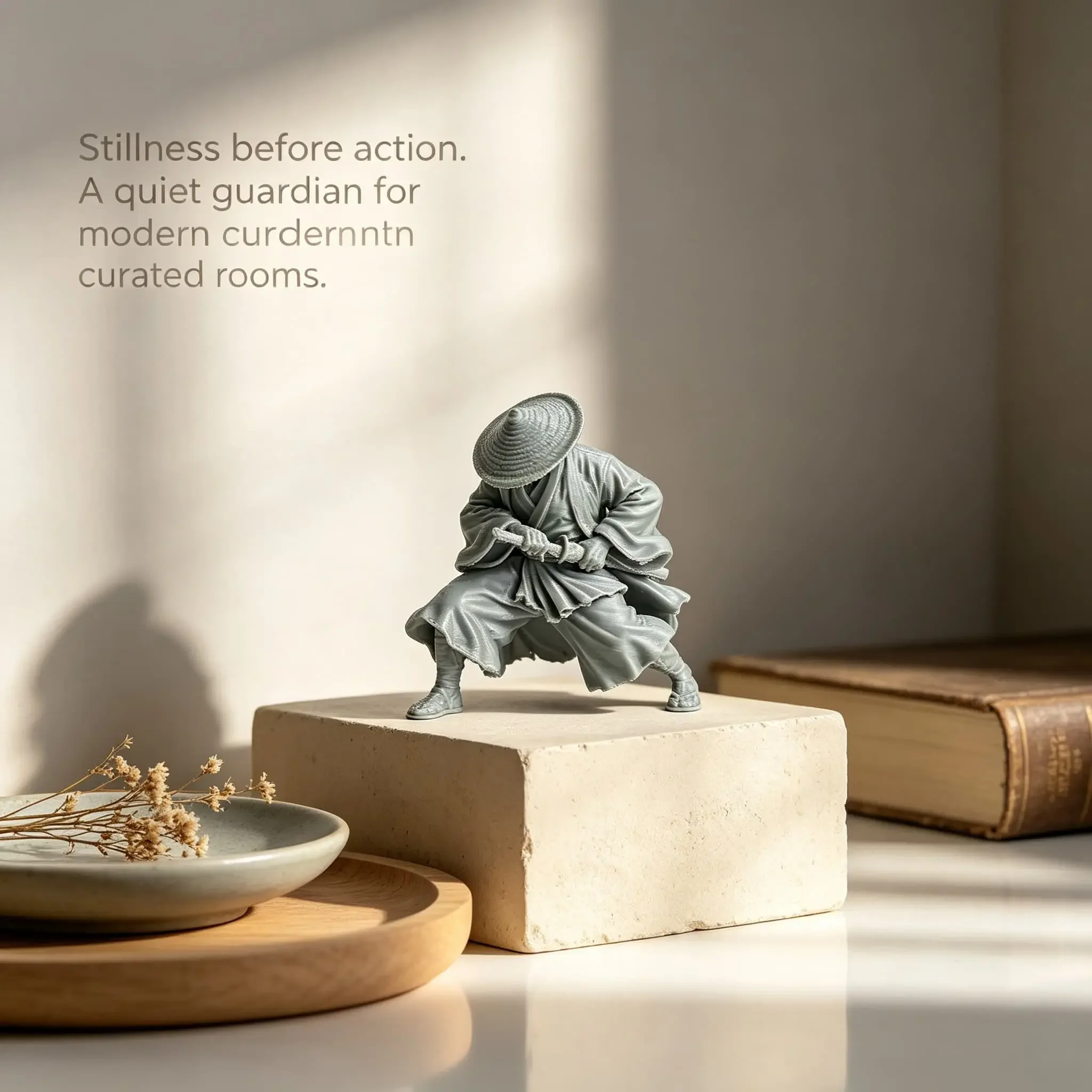 Samurai Warrior Theme Decorative Figure, Home Decor Statue, Bedroom Office Store Display, Perfect for Festive Parties, Ideal Gift for Various Occasions, Decorative Figurines