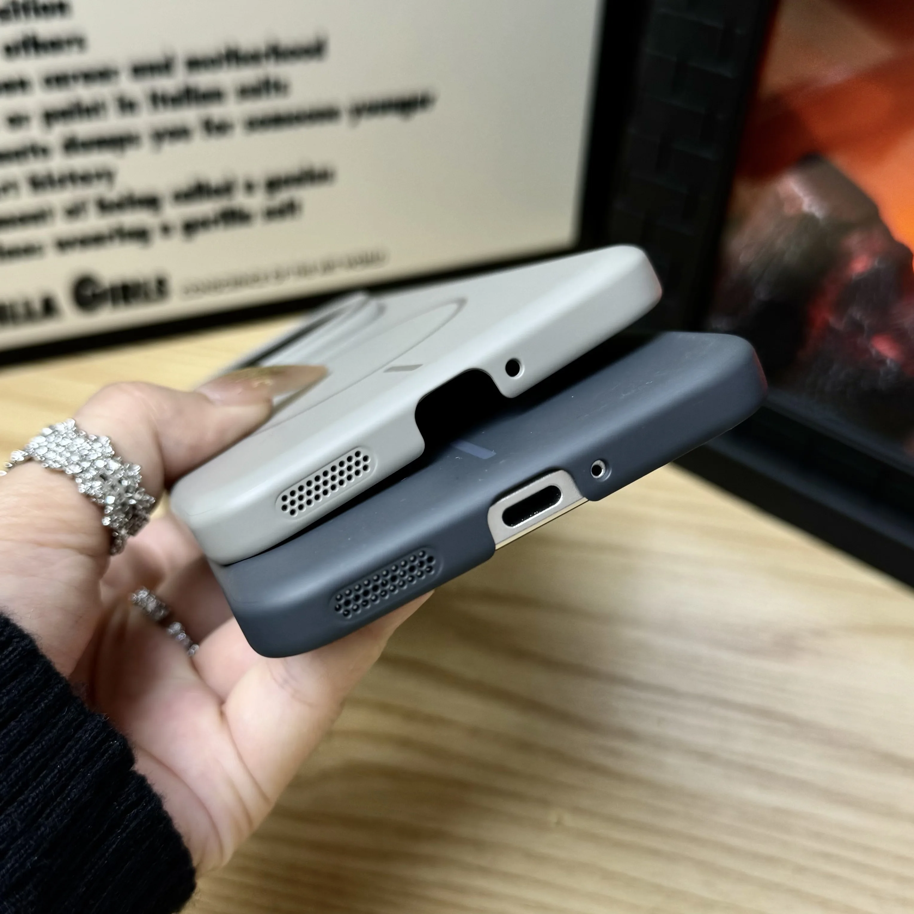 حافظة أصلية لهاتف Magsafe صلبة مغناطيسية ملونة لهاتف هواوي هونور 400 ماجيك 7 لايت شحن لاسلكي غطاء رفيع للغاية غير لامع #4