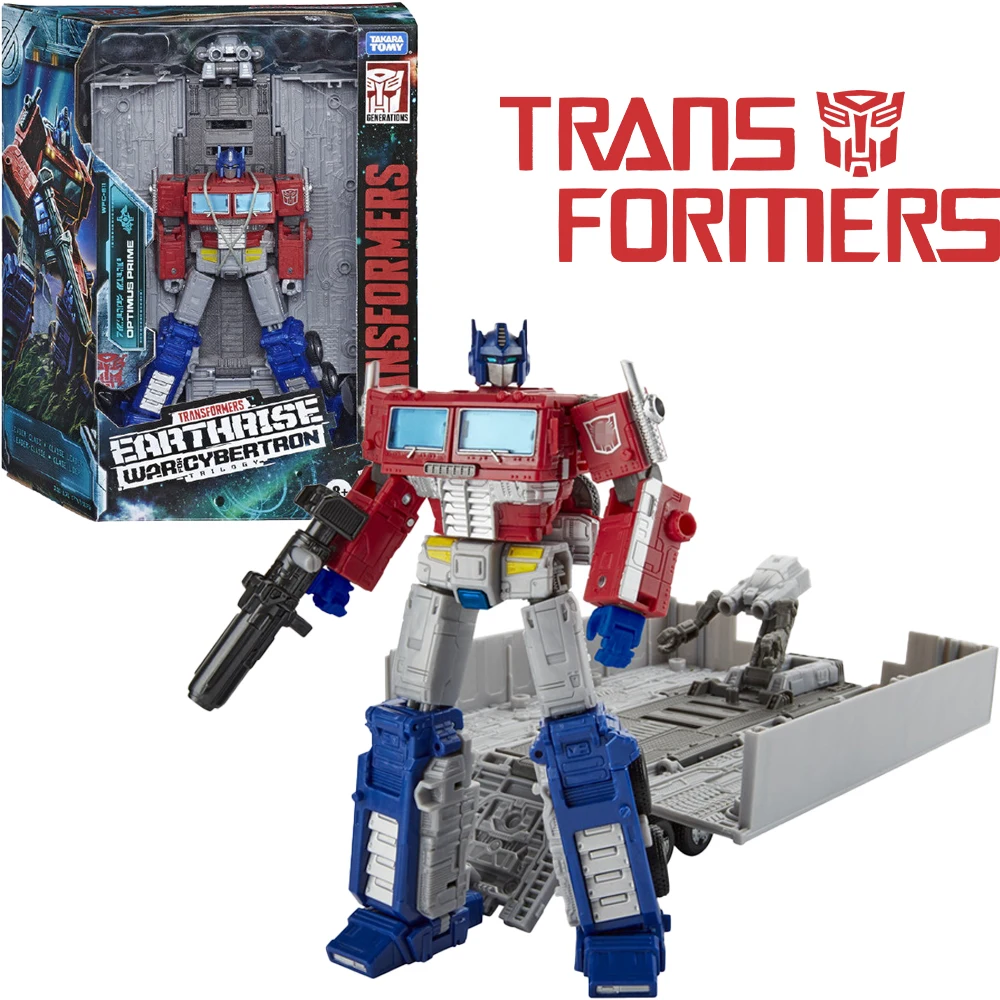 

[in-stock] Hasbro Transformers Earthrise Optimus Prime Leader Model Toy Anime Gift Collect Free Shipping