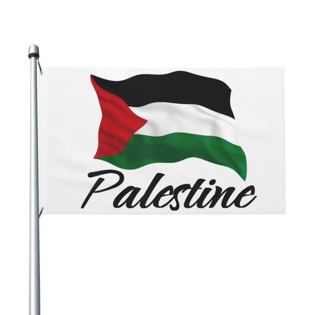 State Of Palestine Flag Palestinian Flag Hanging Polyeste Banner For Home Decoration 3x5 ft Funny Flags