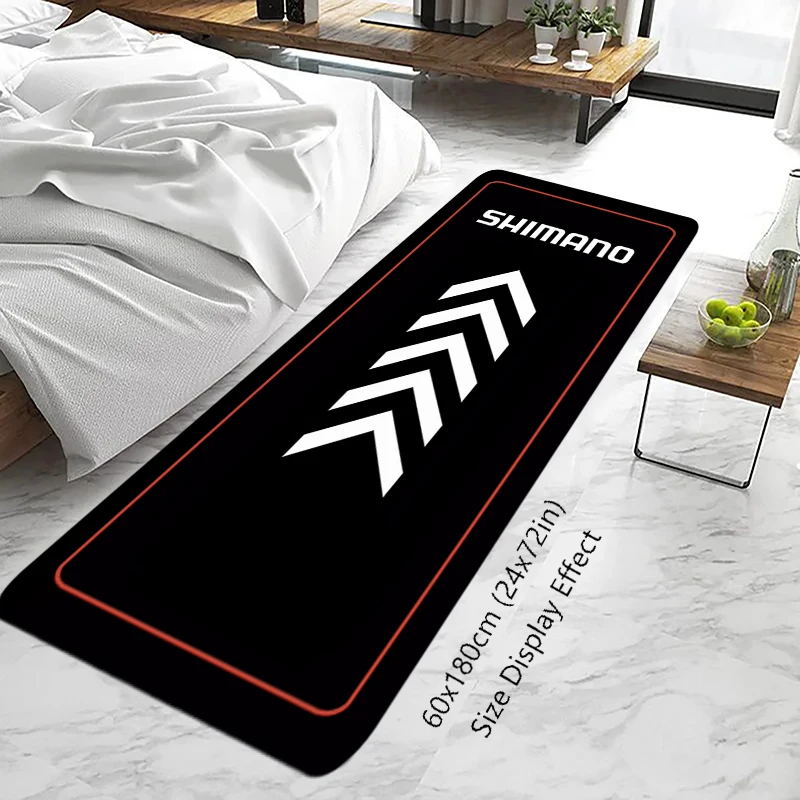 Interior Floor Mat Bicycle Doormat S-Shimanos Non-slip Foot Rug for Entryway Kitchen Carpet Bedroom Bedside Mats Home Decoration