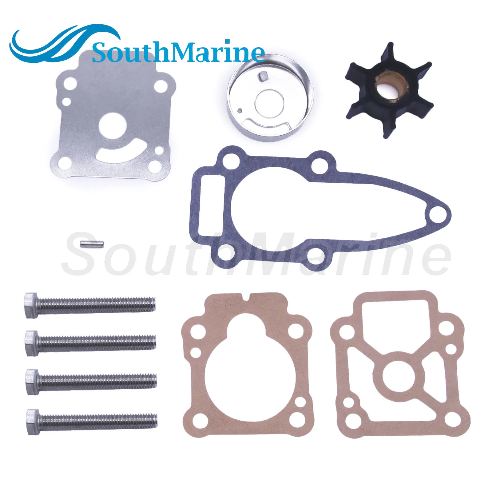 Boat Engine 3B2873220/1 3B2873222M 18-48317 Water Pump Repair Kit for Nissan Tohatsu 8HP 9.8HP M8B M9.8B NS/803750A03 for Mercur