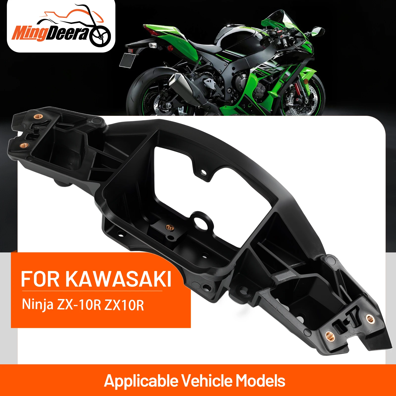 

Motorcycle headlight bracket For Kawasaki Ninja ZX10R ZX-10R 2016-2020 motorcycle front upper bracket, fairing bracket